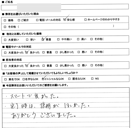 愛知県豊明市　登記の感想