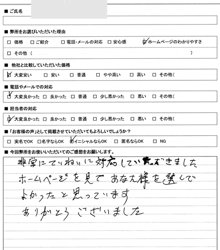愛知県愛西市　登記の感想