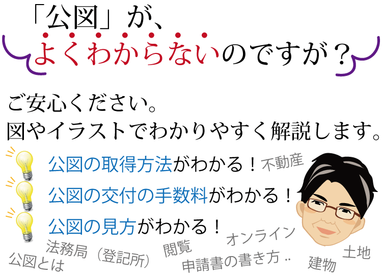 公図　取得　閲覧　見方　手数料