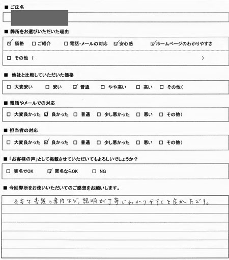 豊田市　新築分譲 土地家屋調査士など登記費用の感想