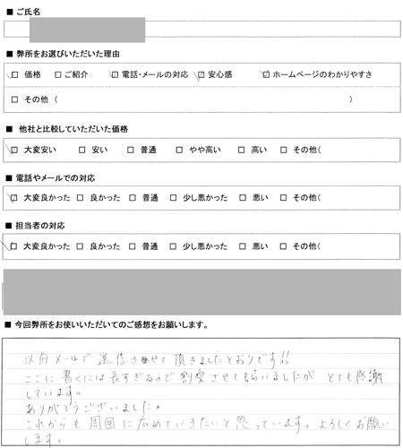 岐阜県各務原市　登記の感想