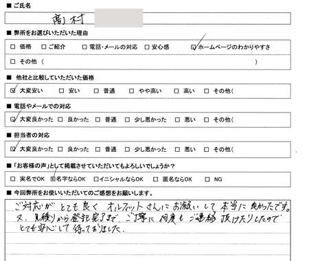 愛知県稲沢市　登記　感想