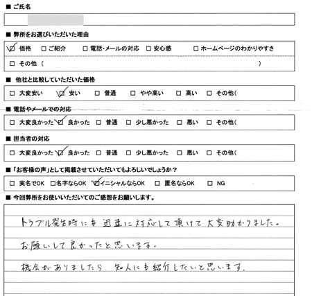 愛知県一宮市　登記の感想