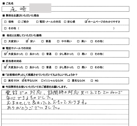 春日井市　一戸建て新築登記の感想