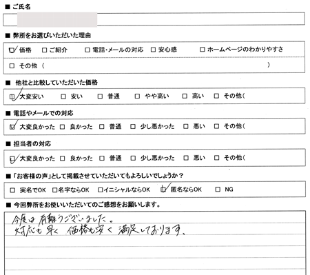 愛知県刈谷市　登記の感想