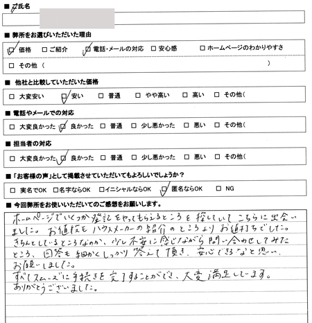 愛知県津島市　登記の感想