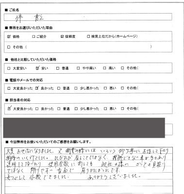 小牧市　マイホーム表題登記の感想